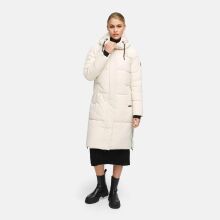 Marikoo Michikoo Damen Winterjacke gesteppt Cream-Größe XS - Gr. 34