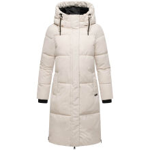 Marikoo Michikoo Damen Winterjacke gesteppt Cream-Größe XS - Gr. 34
