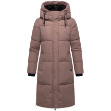 Marikoo Michikoo Damen Winterjacke gesteppt Mauve-Gr&ouml;&szlig;e S - Gr. 36