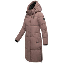 Marikoo Michikoo Damen Winterjacke gesteppt Mauve-Gr&ouml;&szlig;e S - Gr. 36