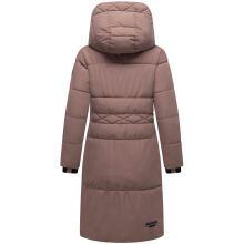 Marikoo Michikoo Damen Winterjacke gesteppt Mauve-Gr&ouml;&szlig;e S - Gr. 36