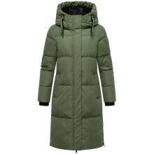 Marikoo Michikoo Damen Winterjacke gesteppt PineOlive-Größe M - Gr. 38