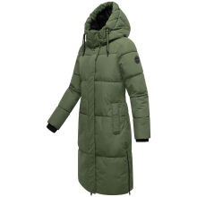 Marikoo Michikoo Damen Winterjacke gesteppt PineOlive-Größe M - Gr. 38