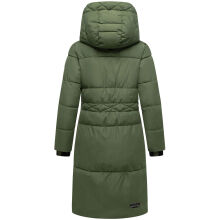 Marikoo Michikoo Damen Winterjacke gesteppt PineOlive-Größe M - Gr. 38