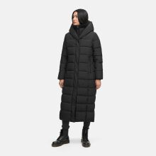 Marikoo Pakoraa Damen Winter Steppmantel Parka Schwarz Größe S - Gr.36