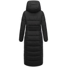 Marikoo Pakoraa Damen Winter Steppmantel Parka Schwarz Größe S - Gr.36