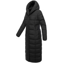 Marikoo Pakoraa Damen Winter Steppmantel Parka Schwarz Größe L - Gr.40
