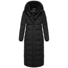 Marikoo Pakoraa Damen Winter Steppmantel Parka Schwarz Größe XXXL - Gr.46