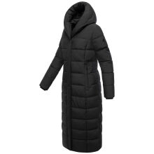 Marikoo Pakoraa Damen Winter Steppmantel Parka Schwarz Größe XXXL - Gr.46