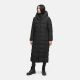 Marikoo Pakoraa Damen Winter Steppmantel Parka Schwarz Größe XXXL - Gr.46