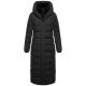 Marikoo Pakoraa Damen Winter Steppmantel Parka Schwarz Größe XXXL - Gr.46