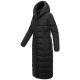 Marikoo Pakoraa Damen Winter Steppmantel Parka Schwarz Größe XXXL - Gr.46