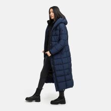 Marikoo Pakoraa Damen Winter Steppmantel Parka Navy Größe M - Gr.38