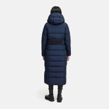 Marikoo Pakoraa Damen Winter Steppmantel Parka Navy Größe M - Gr.38