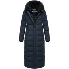 Marikoo Pakoraa Damen Winter Steppmantel Parka Navy Größe M - Gr.38