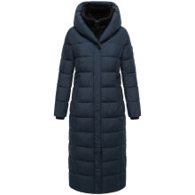 Marikoo Pakoraa Damen Winter Steppmantel Parka Navy Größe M - Gr.38
