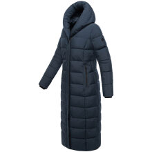 Marikoo Pakoraa Damen Winter Steppmantel Parka Navy Größe M - Gr.38