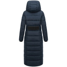 Marikoo Pakoraa Damen Winter Steppmantel Parka Navy Größe M - Gr.38