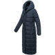 Marikoo Pakoraa Damen Winter Steppmantel Parka Navy Größe M - Gr.38