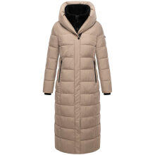 Marikoo Pakoraa Damen Winter Steppmantel Parka TaupeGrey Größe S - Gr.36