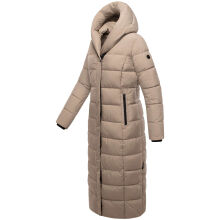 Marikoo Pakoraa Damen Winter Steppmantel Parka TaupeGrey Größe S - Gr.36