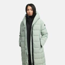 Marikoo Pakoraa Damen Winter Steppmantel Parka SmokeyMint Gr&ouml;&szlig;e M - Gr.38