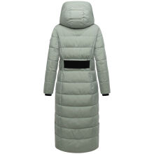 Marikoo Pakoraa Damen Winter Steppmantel Parka SmokeyMint Gr&ouml;&szlig;e M - Gr.38