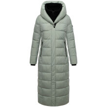 Marikoo Pakoraa Damen Winter Steppmantel Parka SmokeyMint Gr&ouml;&szlig;e L - Gr.40