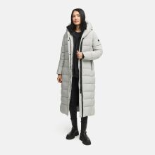 Marikoo Pakoraa Damen Winter Steppmantel Parka CloudGrey Gr&ouml;&szlig;e S - Gr.36
