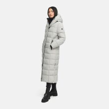 Marikoo Pakoraa Damen Winter Steppmantel Parka CloudGrey Gr&ouml;&szlig;e S - Gr.36