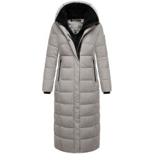Marikoo Pakoraa Damen Winter Steppmantel Parka CloudGrey Gr&ouml;&szlig;e S - Gr.36