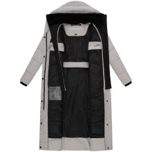 Marikoo Pakoraa Damen Winter Steppmantel Parka CloudGrey Gr&ouml;&szlig;e XL - Gr.42