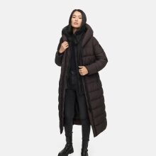 Marikoo Pakoraa Damen Winter Steppmantel Parka Choco Gr&ouml;&szlig;e L - Gr.40