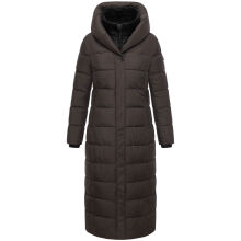 Marikoo Pakoraa Damen Winter Steppmantel Parka Choco Gr&ouml;&szlig;e L - Gr.40