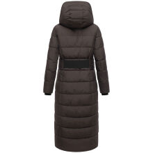 Marikoo Pakoraa Damen Winter Steppmantel Parka Choco Gr&ouml;&szlig;e L - Gr.40