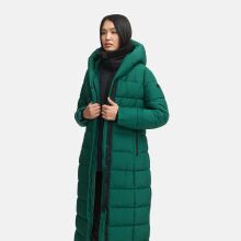 Marikoo Pakoraa Damen Winter Steppmantel Parka Evergreen Gr&ouml;&szlig;e XL - Gr.42