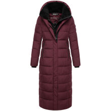 Marikoo Pakoraa Damen Winter Steppmantel Parka Wine Größe S - Gr.36