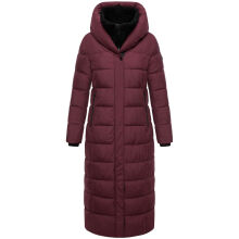 Marikoo Pakoraa Damen Winter Steppmantel Parka Wine Größe S - Gr.36