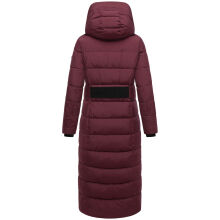 Marikoo Pakoraa Damen Winter Steppmantel Parka Wine Größe S - Gr.36