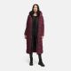 Marikoo Pakoraa Damen Winter Steppmantel Parka Wine Größe S - Gr.36
