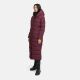 Marikoo Pakoraa Damen Winter Steppmantel Parka Wine Größe S - Gr.36