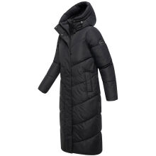 Marikoo Ranjaa Damen Winter Steppmantel Schwarz Größe L - Gr.40