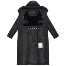 Marikoo Ranjaa Damen Winter Steppmantel Schwarz Größe L - Gr.40