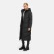 Marikoo Ranjaa Damen Winter Steppmantel Schwarz Größe L - Gr.40