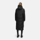 Marikoo Ranjaa Damen Winter Steppmantel Schwarz Größe L - Gr.40