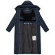 Marikoo Ranjaa Damen Winter Steppmantel Navy Größe M - Gr.38