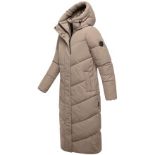 Marikoo Ranjaa Damen Winter Steppmantel TaupeGrey Gr&ouml;&szlig;e XXL - Gr.44