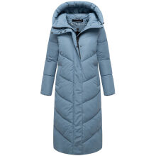 Marikoo Ranjaa Damen Winter Steppmantel PowderBlue Gr&ouml;&szlig;e XL - Gr.42