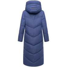 Marikoo Ranjaa Damen Winter Steppmantel BlueViolet Gr&ouml;&szlig;e L - Gr.40