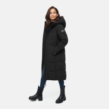 Navahoo Schokokuss Damen Winter Steppmantel Schwarz-Größe M - Gr. 38